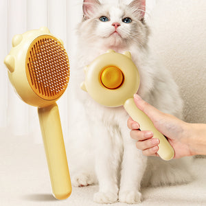 Cat Comb Massage